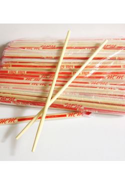 Lot de 100 baguettes chinoises en bambou