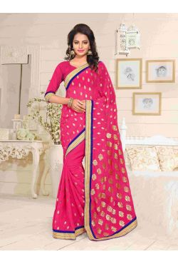 Sari indien marron doré Sari indien marron doré