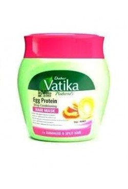 Masque Vatika protéiné aux oeufs soins cheveux naturel 500g 