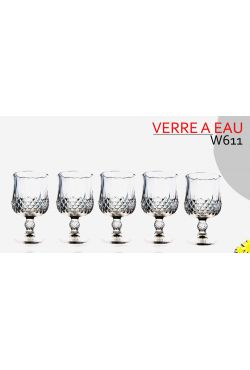 Verres à pied vendu par 6