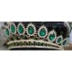 Bijou oriental couronne en plaquée or