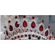 Couronne en plaquée argent bijou oriental 