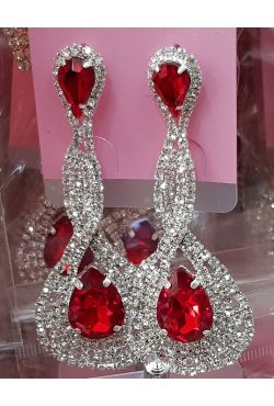 Boucles d'oreilles orientale strass et pierre noire Boucles d'oreilles orientale strass et pierre noire