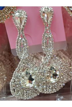 Boucles d'oreilles orientale strass et pierre Boucles d'oreilles orientale strass et pierre