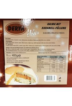 Halva nature vanille caramel - Buram