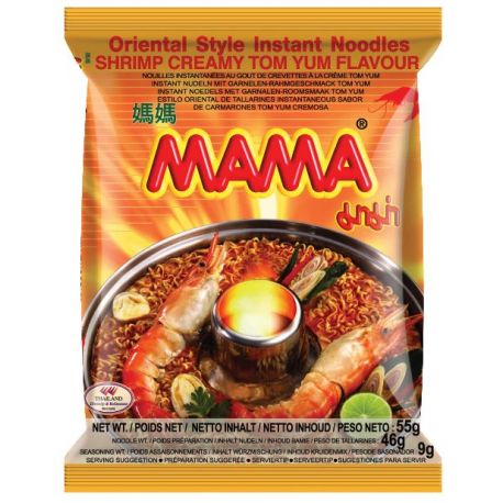 Soupe instantanée crémeuse crevettes TOMYUM MAMA 60g