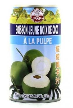 Jus de coco avec pulpe 33 cl