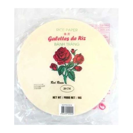 Galettes de riz 28cm de Red Rose 1 kg