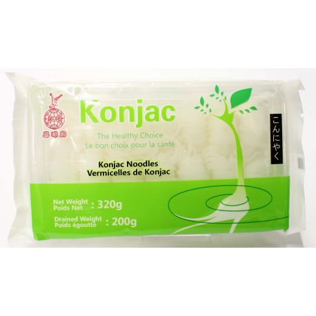 Vermicelles de Konjac en sachet de 200 gr