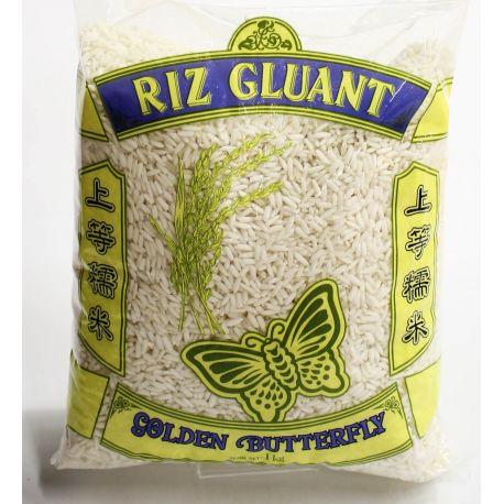 Riz gluant - GOLDEN BUTTERFLY 1 kg