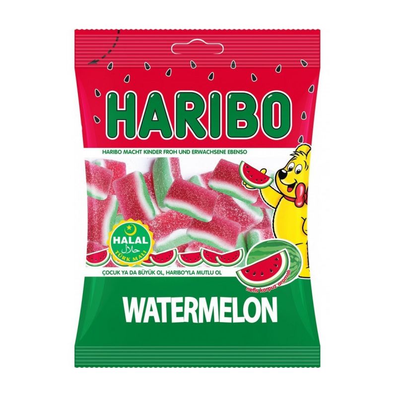 Acheter bonbon Haribo halal pasteque