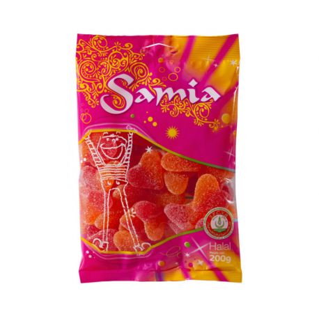Bonbons halal coeurs peche Samia