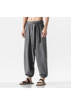 Sarouel Pantalon Tai Chi en chanvre