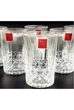 Lot de 6 verres à thé