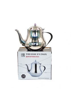 Théière induction en inox 1 litre