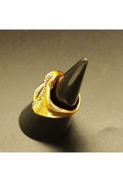 Bague en plaqué or bijou orientale