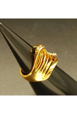 Bague en plaqué or bijou orientale Bague en plaqué or bijou orientale