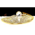 Bijou orientaldiadéme goute en plaquée or
