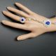 Bijou oriental main bracelet de bague 1 doigt