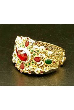 Bijou oriental bracelet en plaqué or ou argent