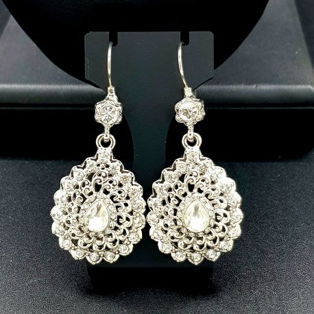 Boucles d'oreilles pendantes orientales