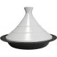 Plat Tajine induction blanc