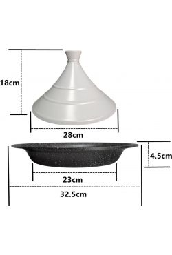 Plat Tajine induction blanc Plat Tajine induction blanc