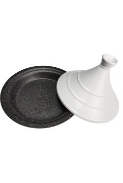 Plat Tajine induction blanc Plat Tajine induction blanc