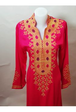 Robe orientale rose Robe orientale rose