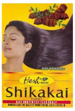 Hesh Shikakai - shampoing masque 100% naturel - anti-pelliculaire - favorise la repousse des cheveux