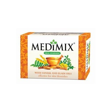 Savon Medimix hydrate efficacement la peau sèche, la rendant douce et souple 