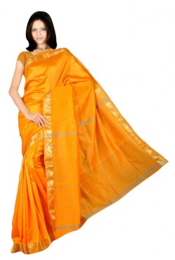 Sari indien traditionnel en soie satin pas cher Sari indien traditionnel en soie satin pas cher