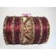 Bracelets indien rouge bijoux mariage