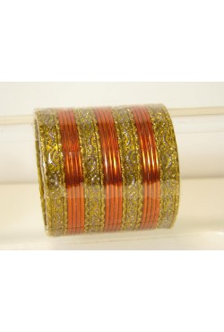 Bracelets indien bangles doré pas cher Bracelets indien bangles doré pas cher