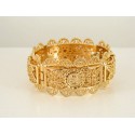 Bijoux berbères bracelet pièces Napoléon et papillons en plaqué or