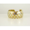 Bracelet africain en or plaqué 