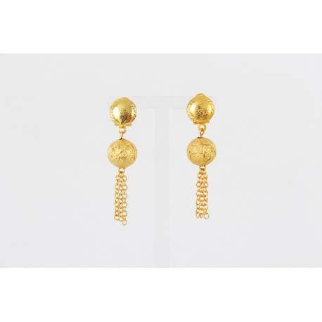 Boucles d'oreilles africaines pendantes