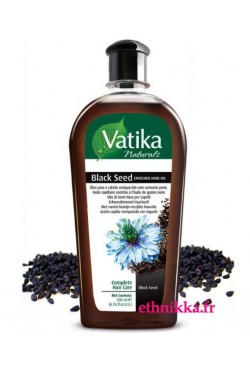 Vatika à l'huile de nigelle Black seed habba sauda - Dabur