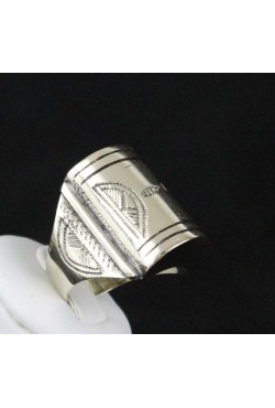 Bague Anneau touareg en argent