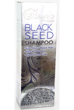 Shampoing au cumin noir pour des cheveux brillants Hemani Fleur's