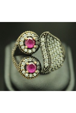 Parure de bijoux en argent de turquie féminine