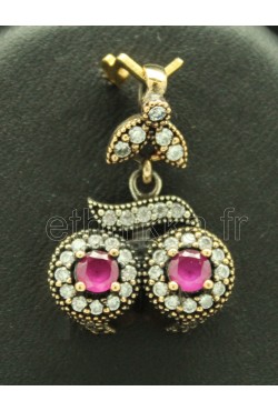 Parure de bijoux en argent de turquie féminine