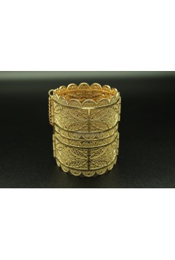 Bijou oriental bracelet aile d'ange en plaqué or 