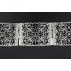 Bijou oriental en plaqué argent ceinture grâce et élégante