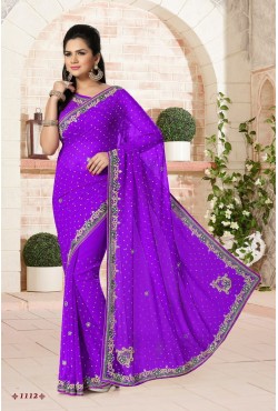 Sari indien fushia