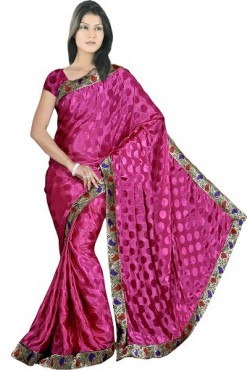 Sari fuschia