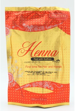 Henné rouge safran henna Hemani