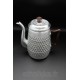 Théière thailandaise en aluminium ciselé