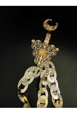 Biijou Berbère oriental plaqué or Biijou Berbère oriental plaqué or
