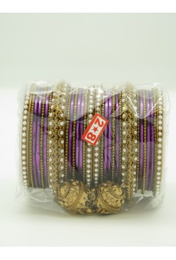 Bijoux indiens bracelets plaqué or et perles